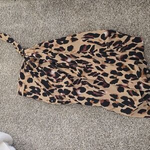 Newchoice Leopard Wrap Skirt Wrap